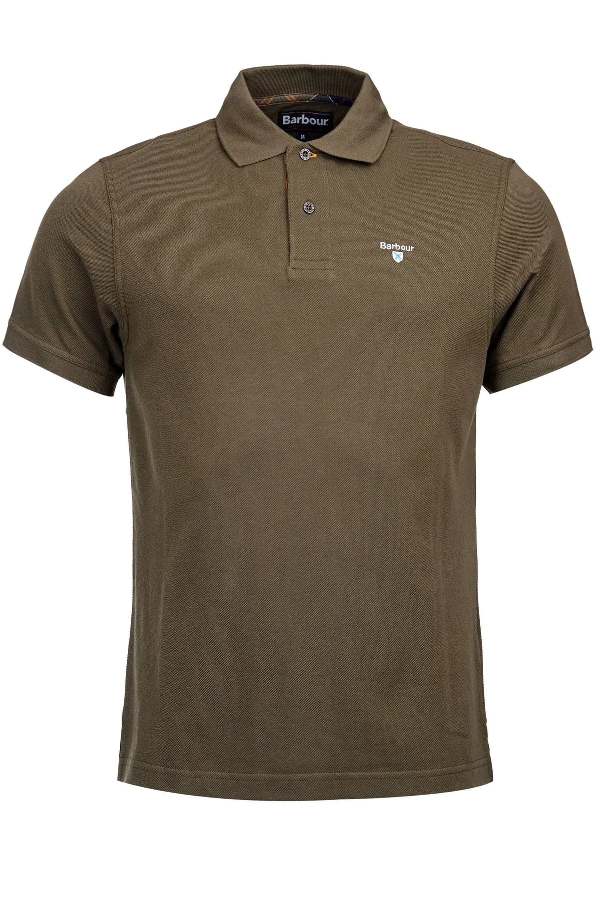 Tartan Pique Polo Shirt Dark