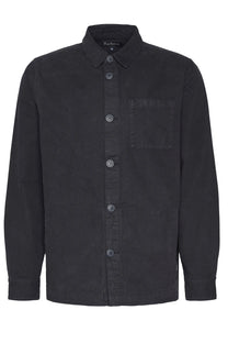 Barbour Washed Overshirt Navy Barbour