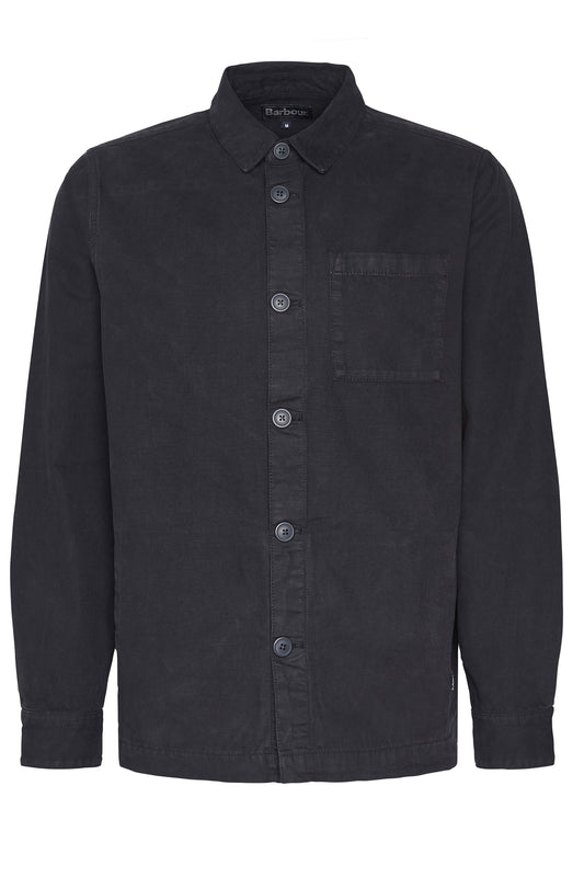 Barbour Washed Overshirt Navy