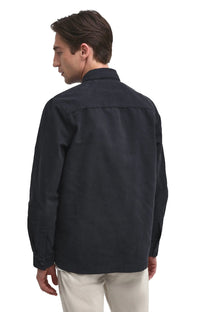 Barbour Washed Overshirt Navy Barbour