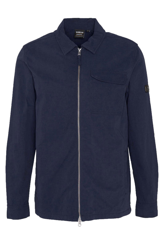 Barbour International Maze Overshirt Navy