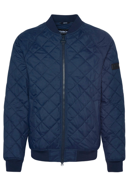 Barbour International Harfell Quilted Jacket Navy