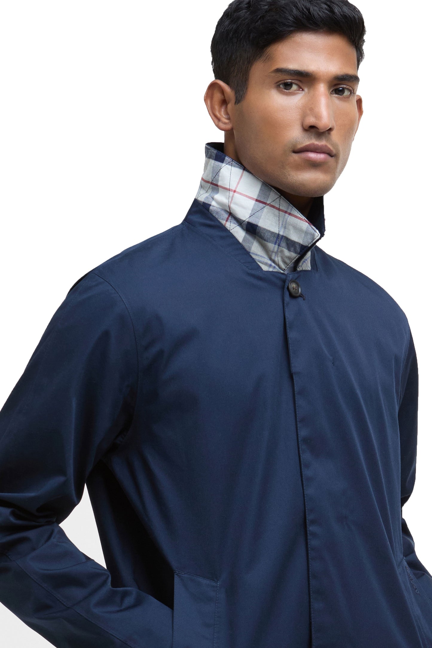 Barbour Rokig Waterproof Jacket Navy