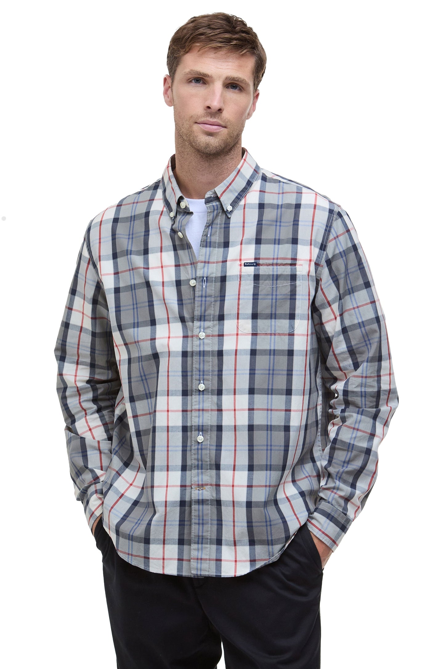Barbour Laggon Shirt Bleached Pine