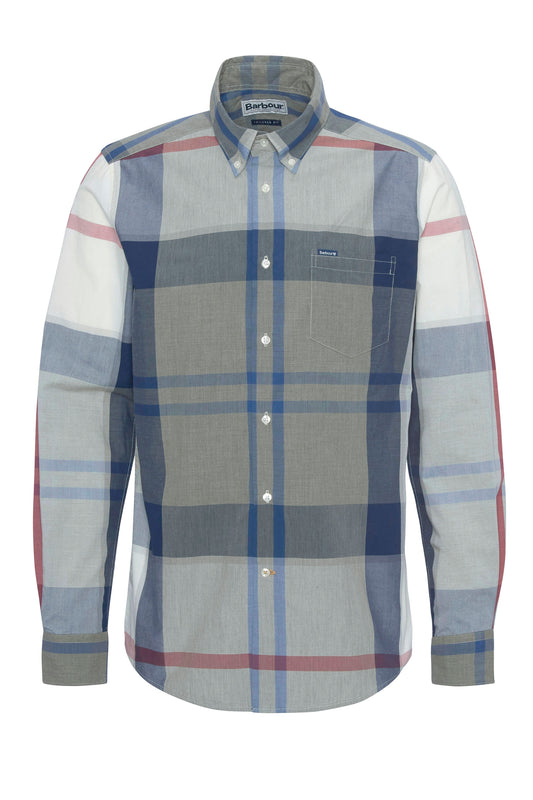 Chemise Barbour Harris en tartan blanchi