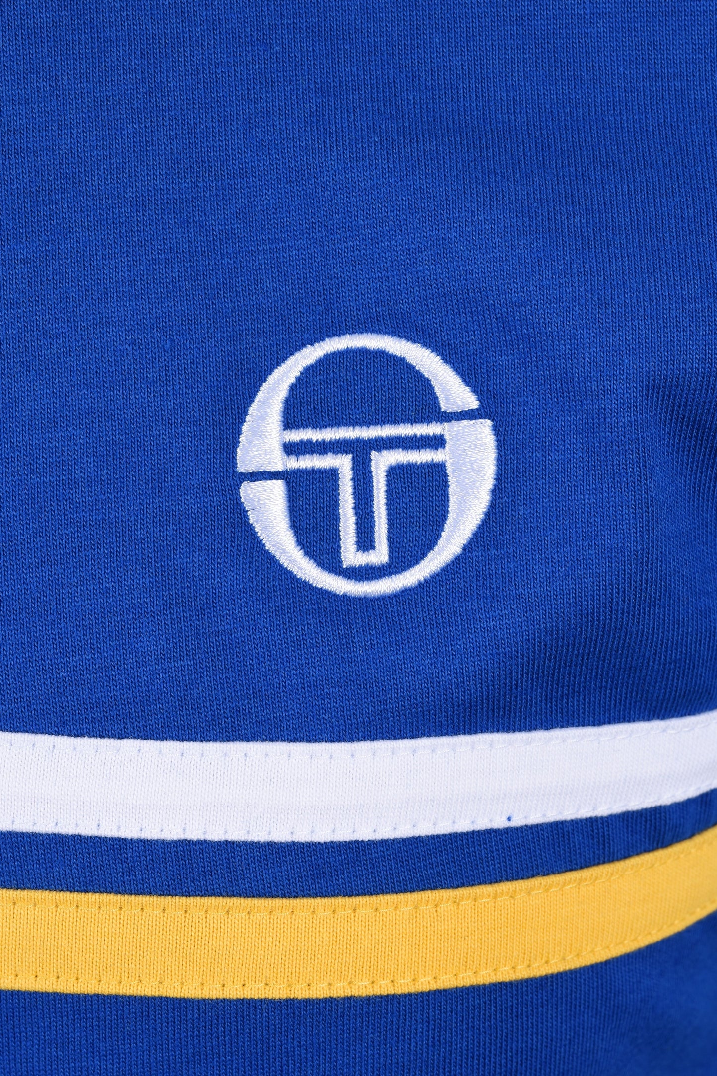 T-shirt Sergio Tacchini Supermac Bleu/Vert