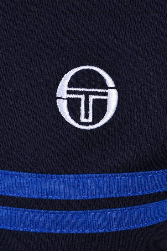 Sergio Tacchini Supermac T-shirt Navy/Red