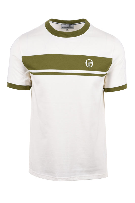 Sergio Tacchini Master T-shirt Gardenia/Olive