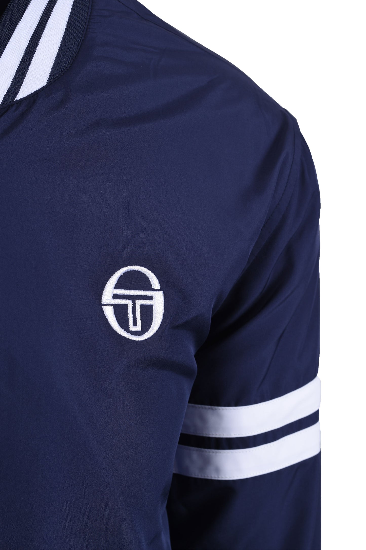 Sergio Tacchini Grello Bomber Jacket Maritime Blue/White