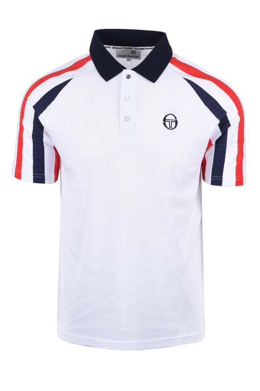 Sergio Tacchini New Blow Polo Blanc