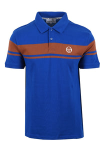 Sergio Tacchini Young Line Polo Blue/Brown Sergio Tacchini
