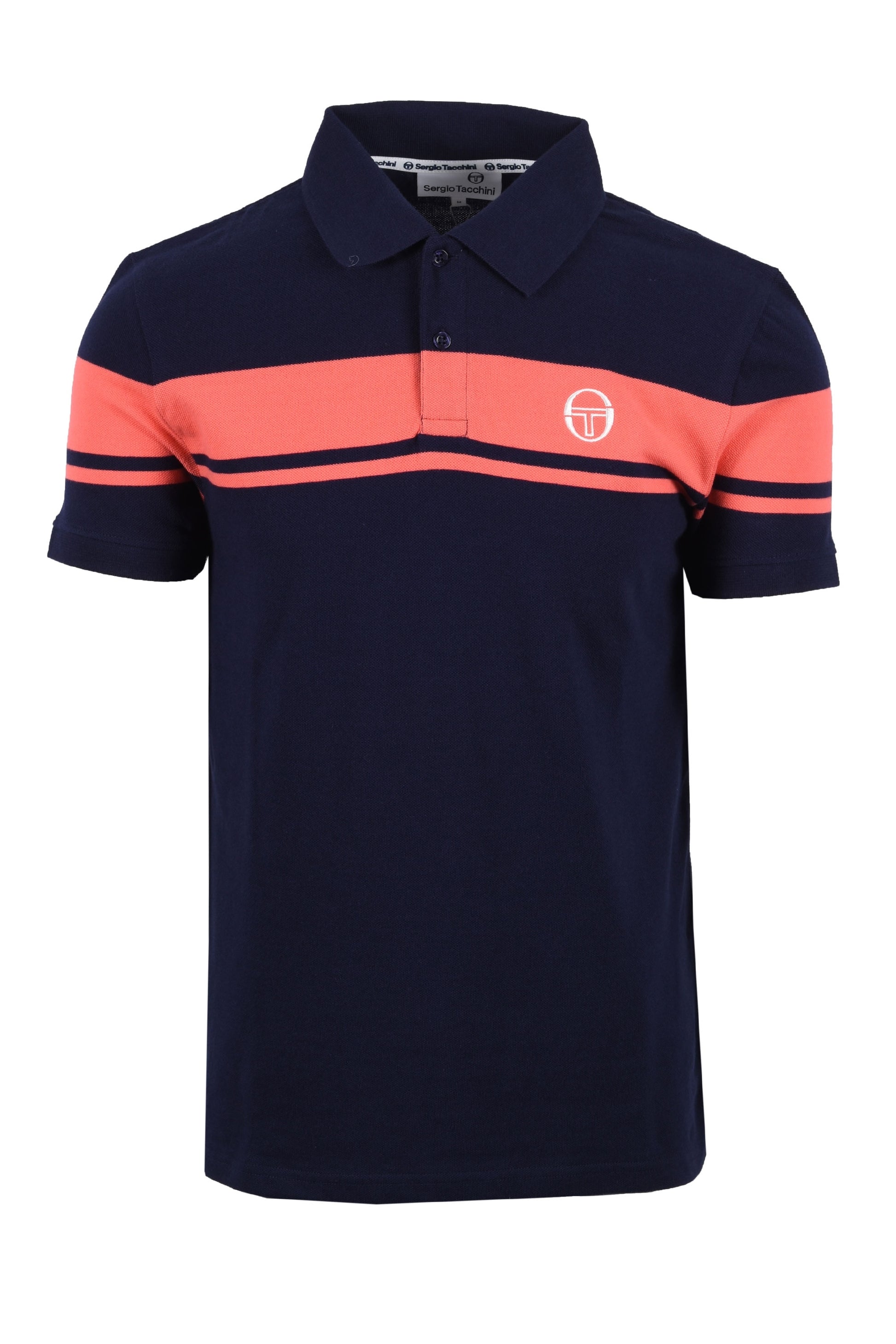 Polo Sergio Tacchini Linea Young Blu Navy/Rosa – Michael Stewart