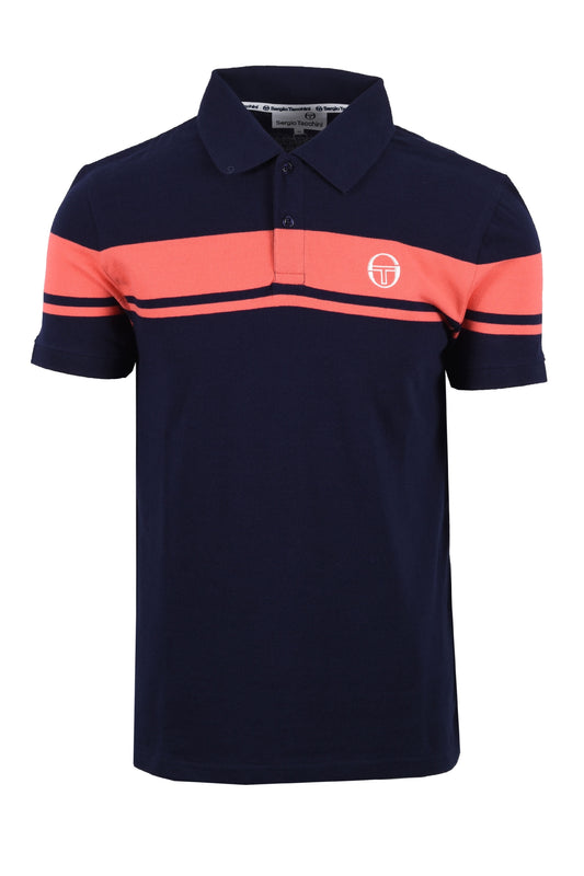 Sergio Tacchini Young Line Polo Navy/Pink