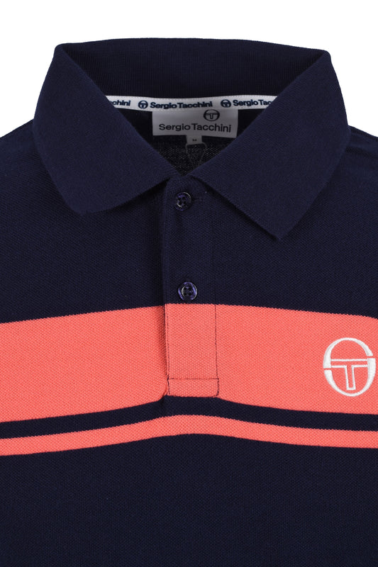 Sergio Tacchini Polo Young Line Marine/Rose