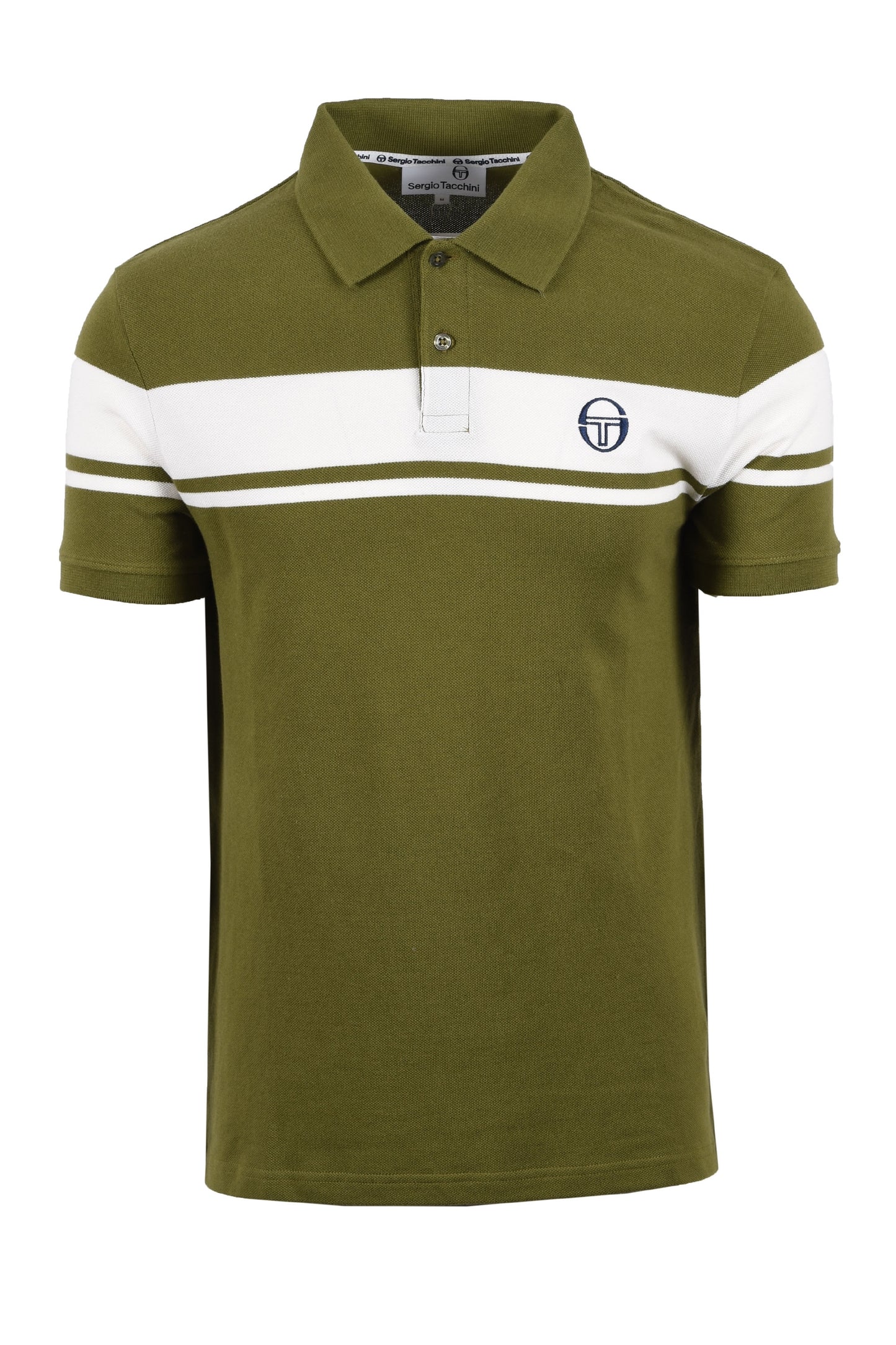Sergio Tacchini Young Line Polo Green/White