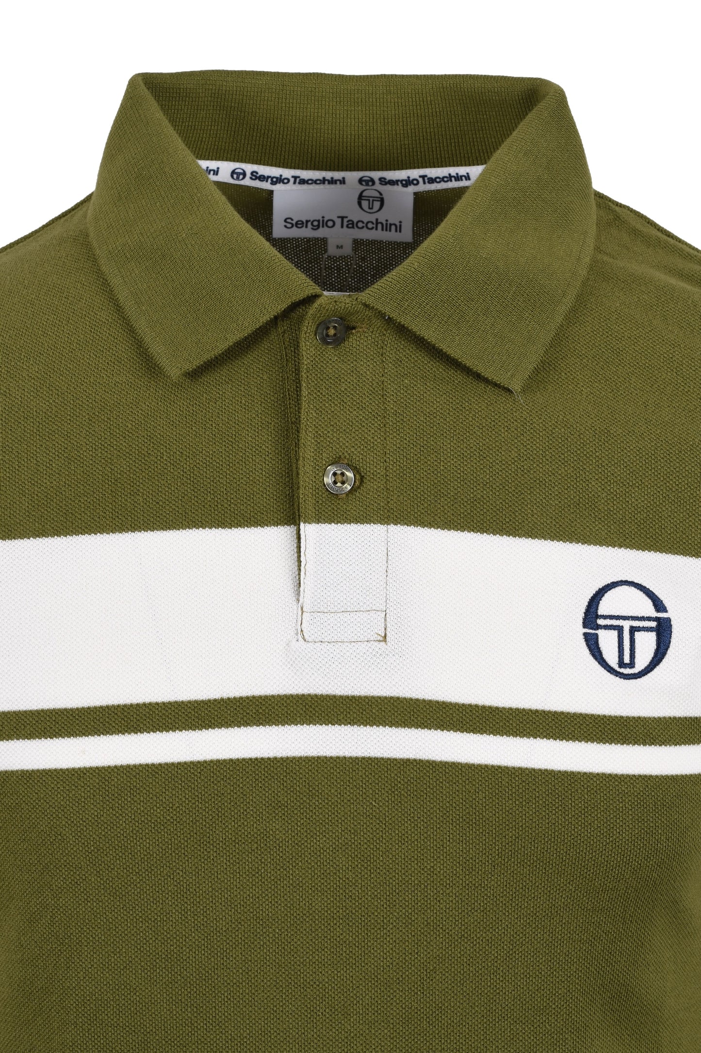 Sergio Tacchini Young Line Polo Green/White