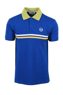 Sergio Tacchini Supermac Polo Blue/Green Sergio Tacchini