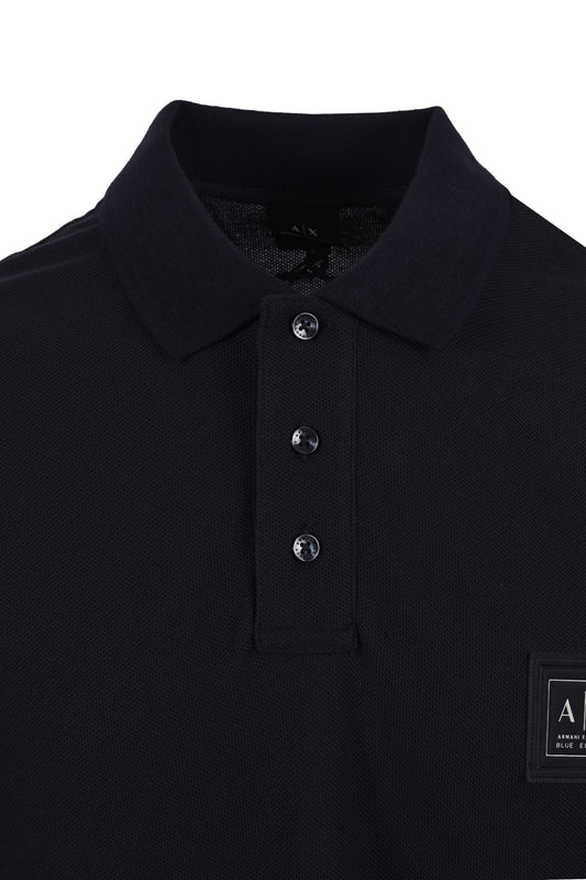 Armani Exchange Blue Edition Polo Deep Navy
