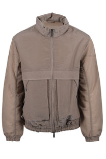 Armani Exchange Woven Blouson Jacket Roasted Cashew Armani Exchange