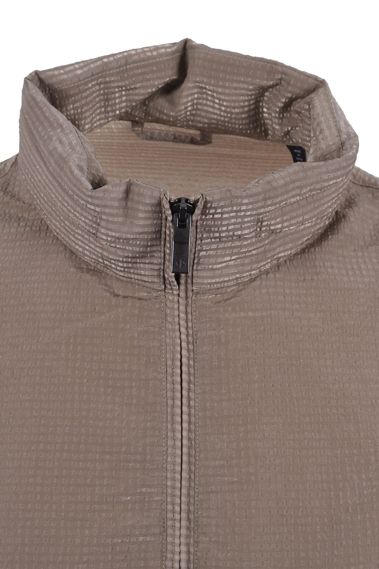 Armani Exchange Woven Blouson Jacket Roasted Cashew