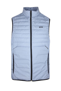 Boss V_thor 2 Gilet Open Blue Boss Green