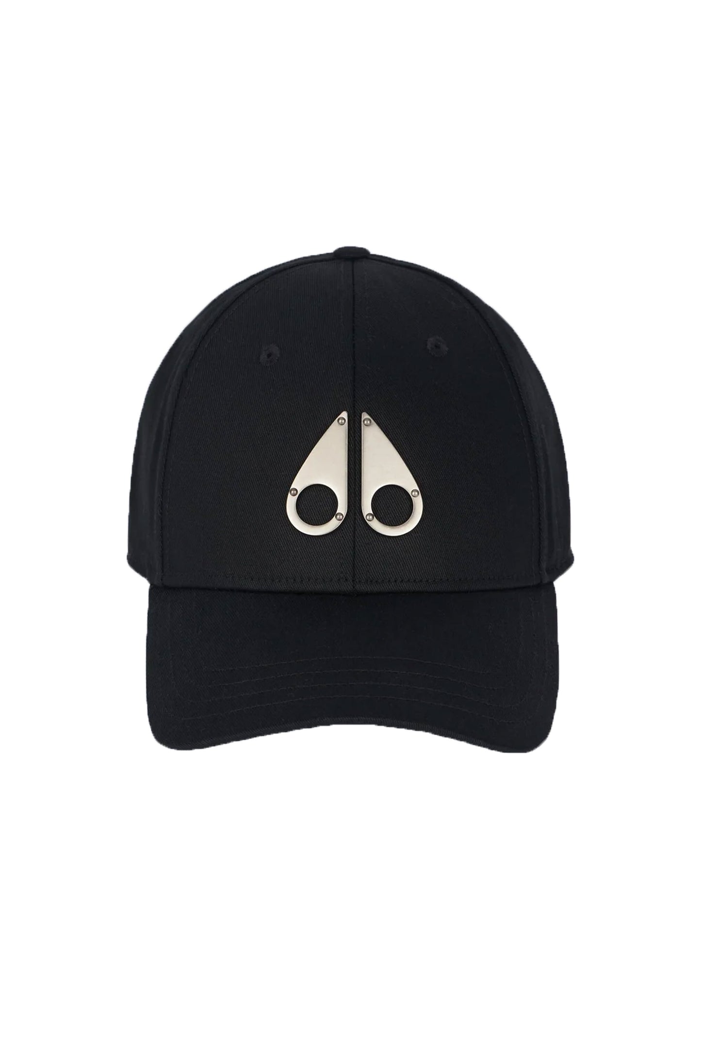 Moose Knuckles Logo Icon Cap Black/Nickel