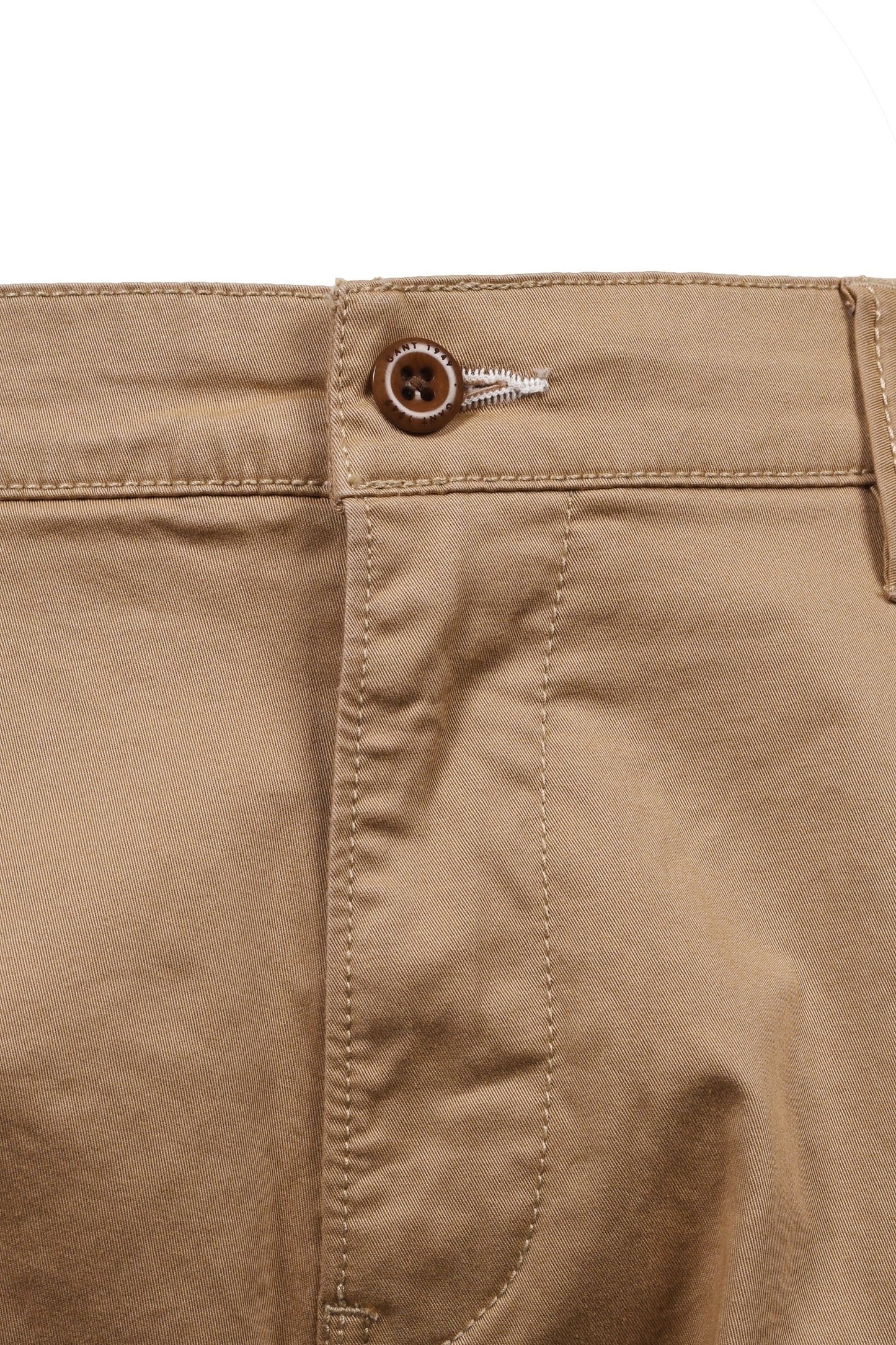 Pantaloncini cargo in twill rilassato Gant D1 cachi scuro