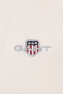 Gant Contrast Tipping Polo Cream Gant