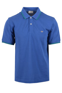 Gant Contrast Tipping Polo Rich Blue Gant