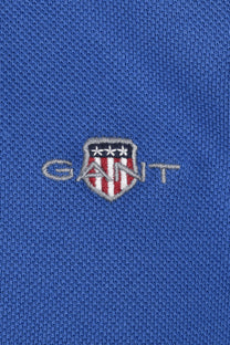 Gant Contrast Tipping Polo Rich Blue Gant