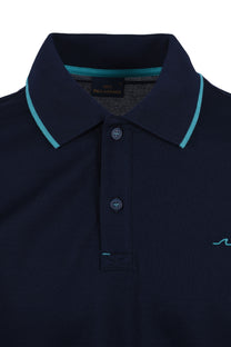 Paul And Shark Polo Navy/Jade Paul & Shark