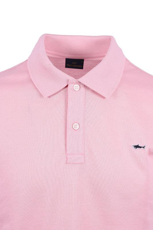 Paul And Shark Plain Polo Pink
