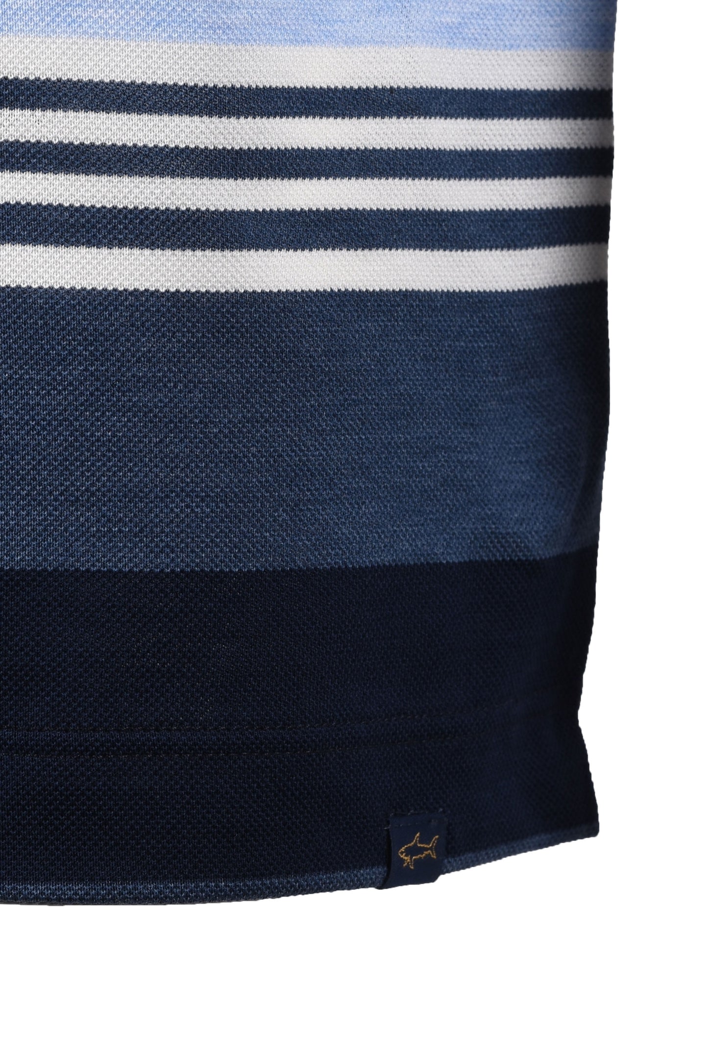Paul And Shark Polo Blue/White Multi Stripe
