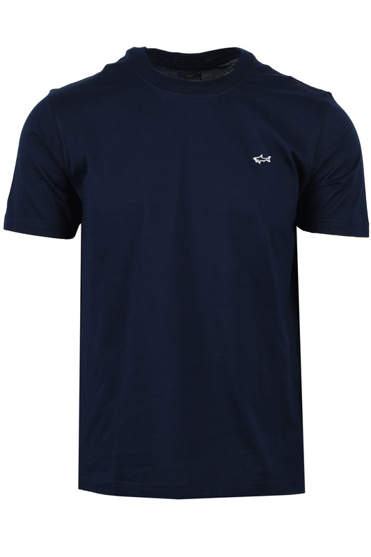 T-shirt avec badge Paul And Shark bleu marine
