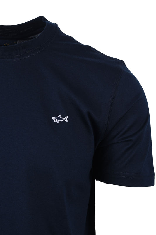 Paul and Shark Badge T-shirt Navy