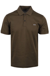Paul And Shark Plain Polo Khaki Paul & Shark