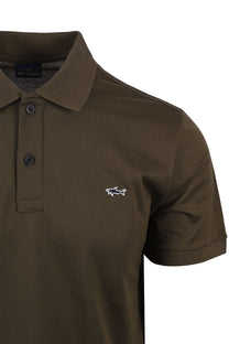Paul And Shark Plain Polo Khaki Paul & Shark