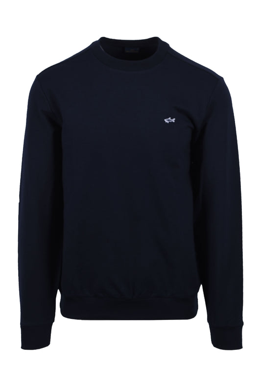 Paul And Shark Crew Neck Sweatshirt Navy