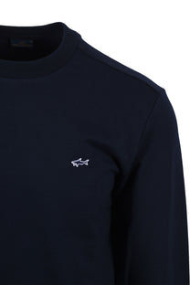 Paul And Shark Crew Neck Sweatshirt Navy Paul & Shark