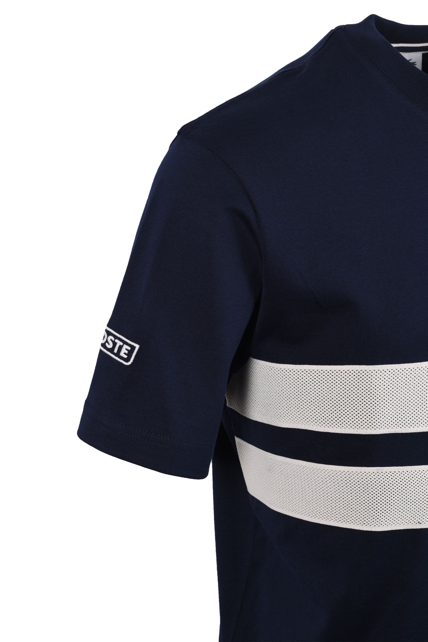 Lacoste Stripe T-shirt Navy Blue
