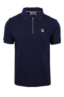 Fila Benjamin Zip Polo Navy Fila Vintage