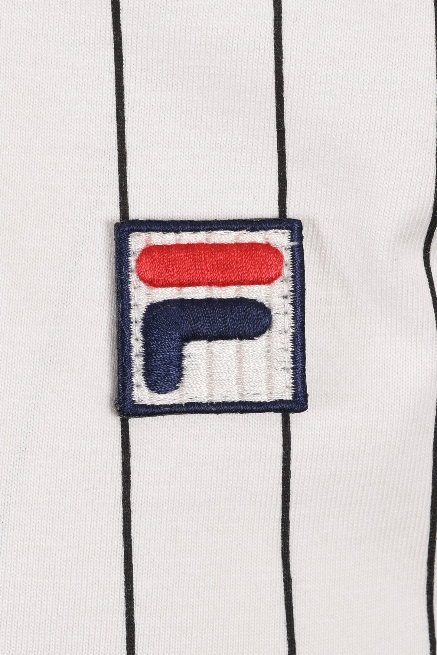 Fila Bb1 Classic Vintage Striped Polo Gardenia/Black