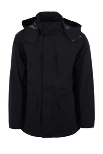 Armani Exchange Caban Coat Dark Navy Armani Exchange