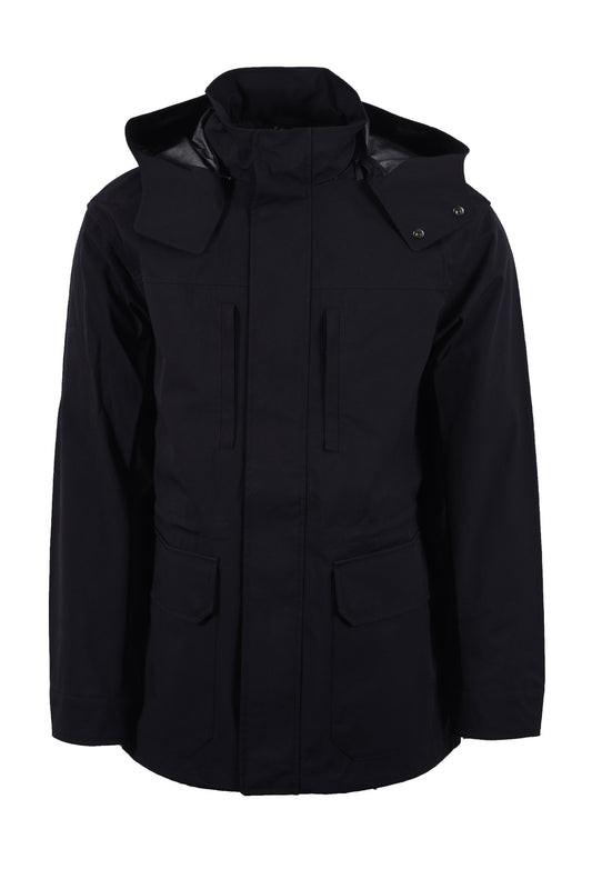 Manteau Caban Armani Exchange bleu marine foncé
