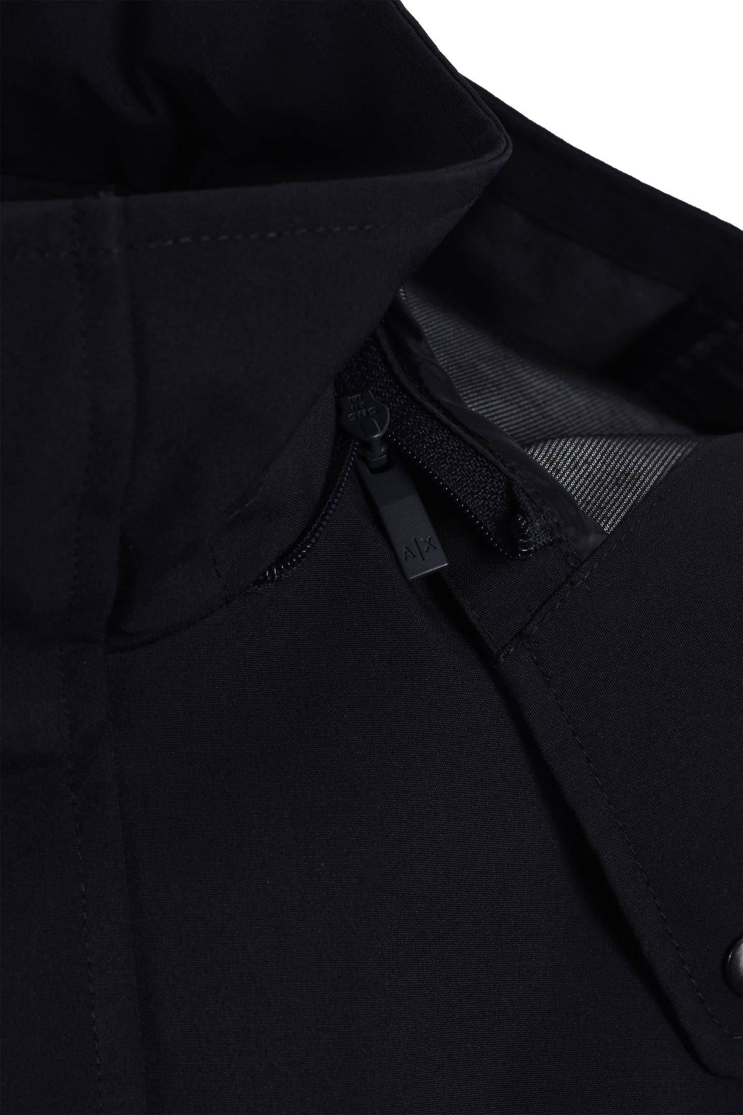 Armani Exchange Caban Coat Dark Navy