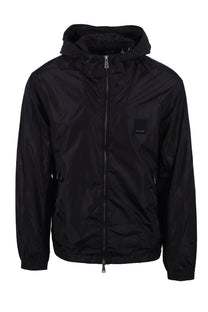 Armani Exchange Full Zip Blouson Jacket Black Armani Exchange