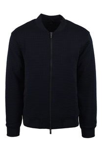Armani Exchange Full Zip Blouson Jacket Deep Navy Armani Exchange