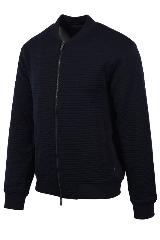 Armani Exchange Full Zip Blouson Jacket Deep Navy