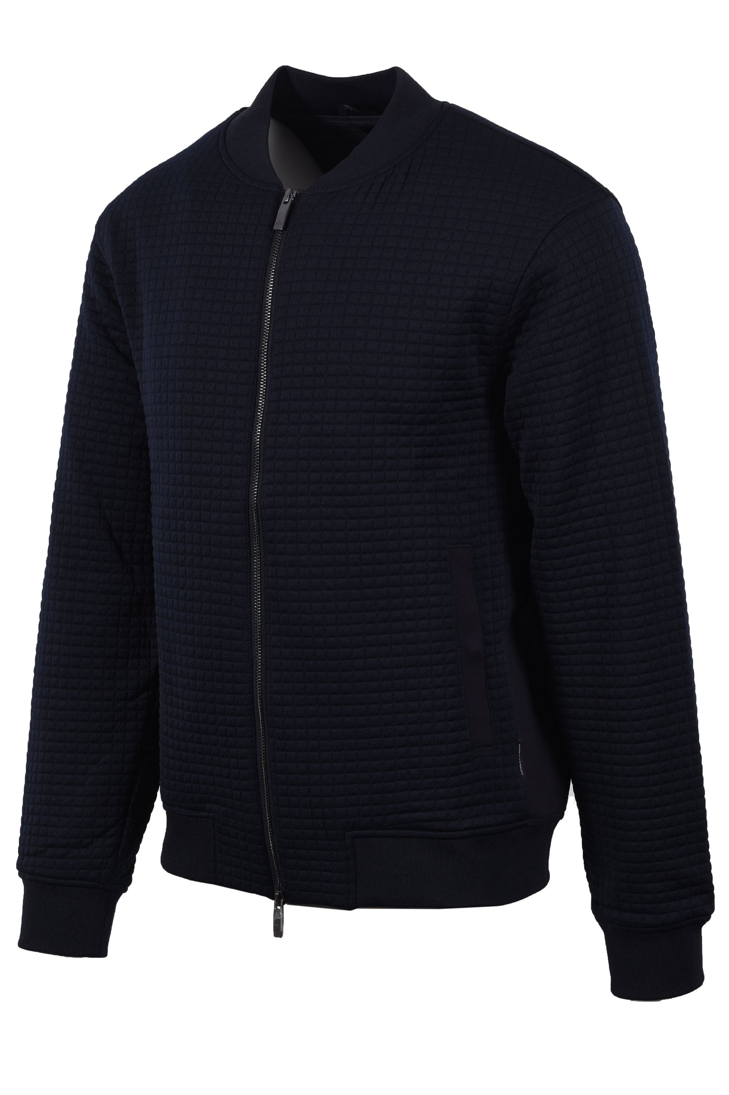 Armani Exchange Full Zip Blouson Jacket Deep Navy