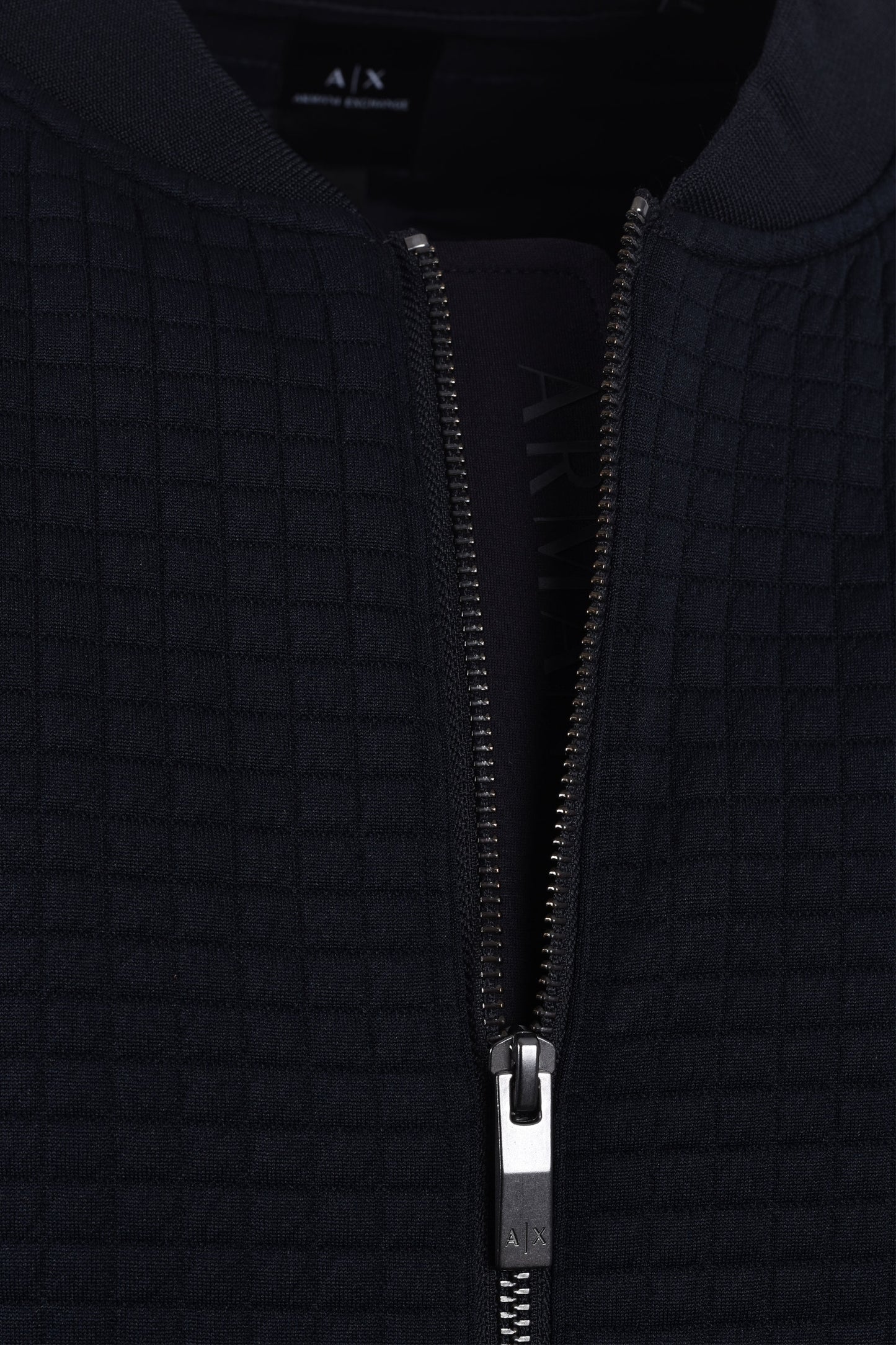 Armani Exchange Full Zip Blouson Jacket Deep Navy